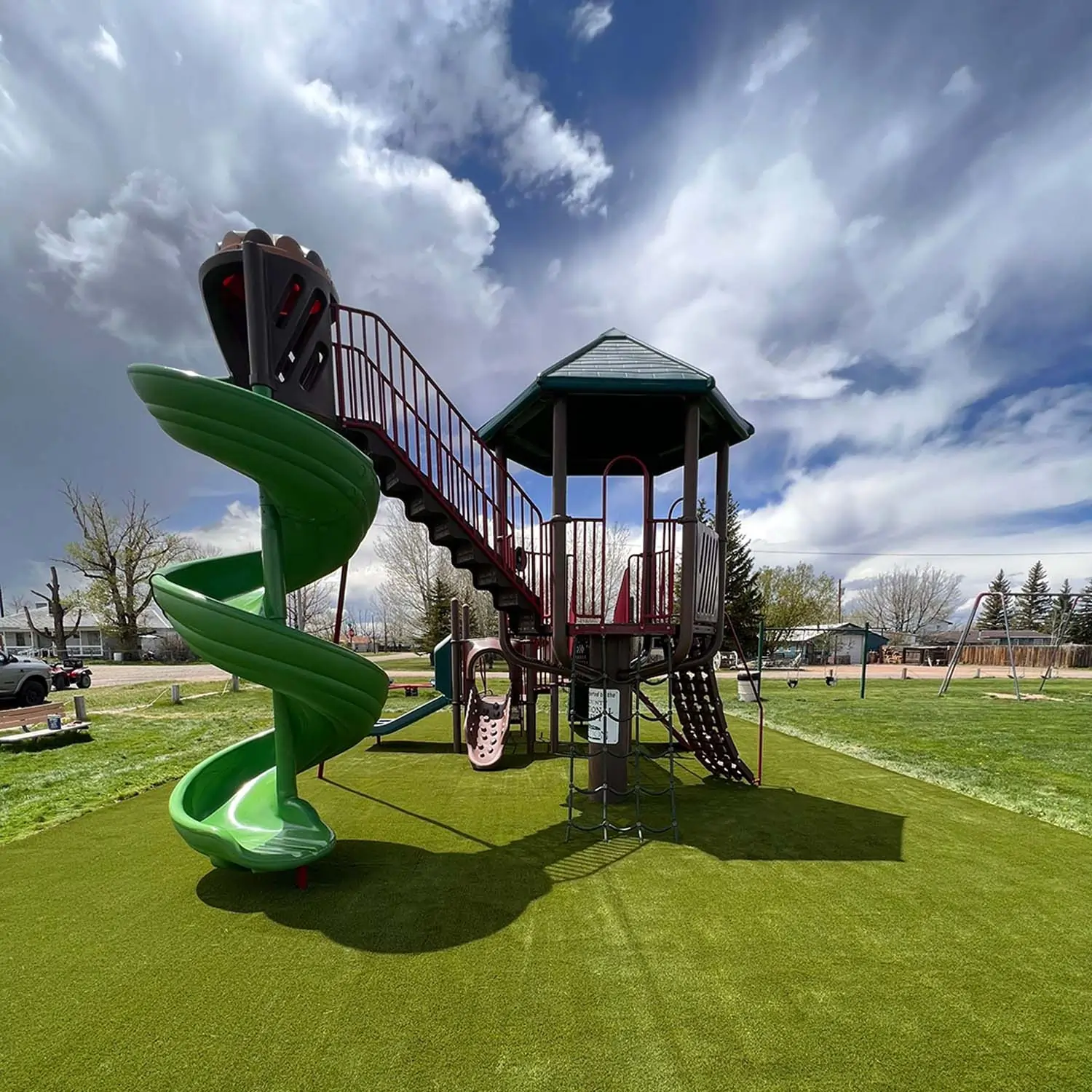 Artificial grass playgrounds installed by SYNLawn