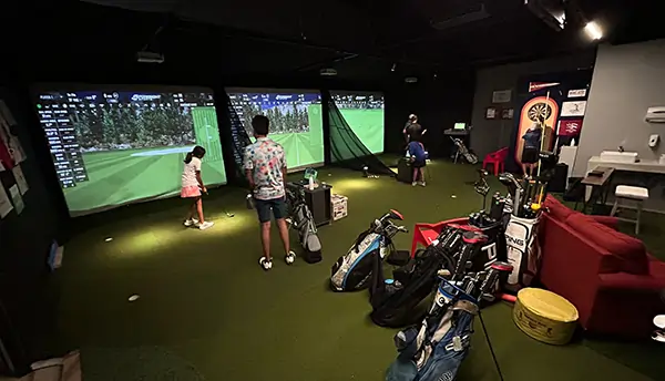 golf-simulators-synlawn-4 Commercial golf simulator from SYNLawn