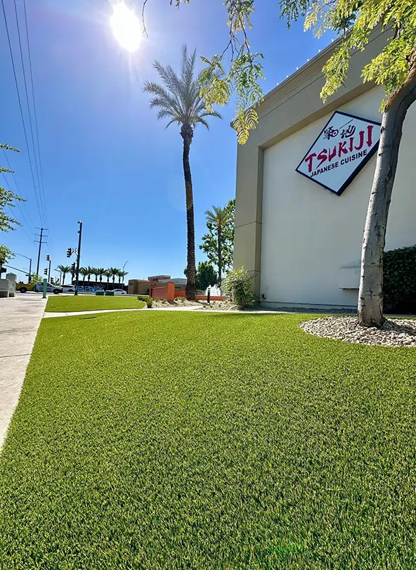 sv-commercial-turf-faq-image Artificial grass store front from SYNLawn