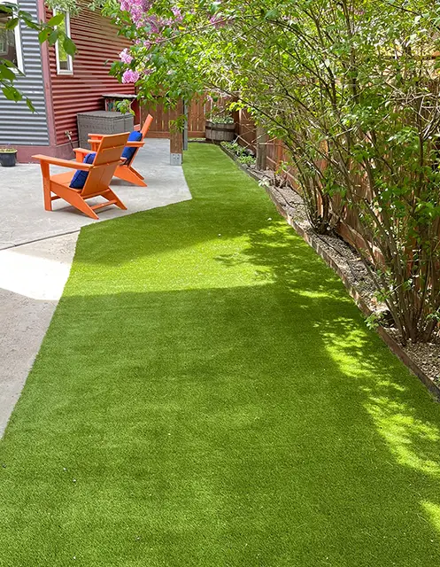 Backyard turf from SYNLawn